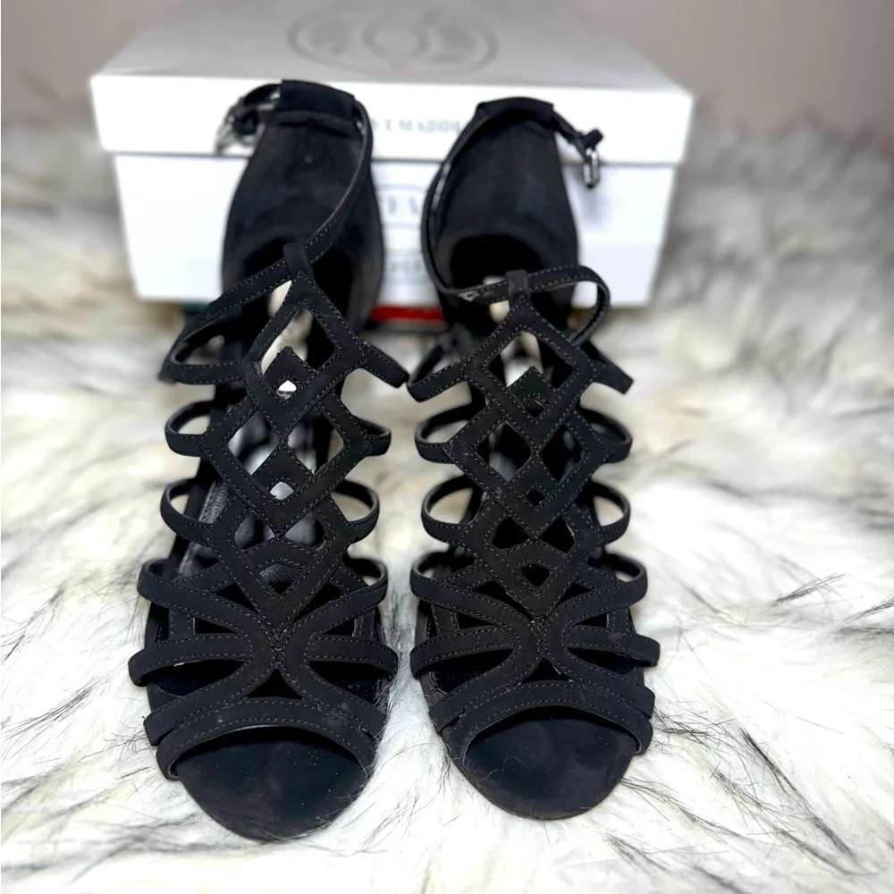 Steve Madden Teagan Caged Heels - Picture 1 of 4